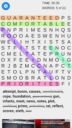 Awesome Word Search - Screenshot 2