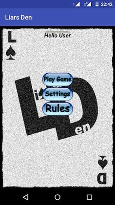 Liar's Den - Screenshot 1