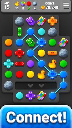 Super Dots - Brain Puzzle - Screenshot 1
