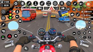 Motorcycle Game - Bike Game 3D - Screenshot 1