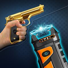 Stun Taser Prank Gun Simulator - Screenshot 2
