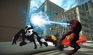 Iron Panda Fighting: Robot kun - Screenshot 2