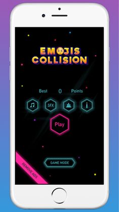 Emojis Collision - Space Editi - Screenshot 1