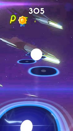 Rocket Spaceships Ball Bounce - Screenshot 2