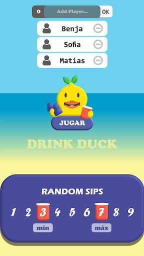 Drink Duck: Drinking games - Screenshot 2