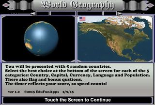 World Geography Fun! - Screenshot 2