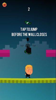 Trumpoline - Jump Trump Jump - Screenshot 1