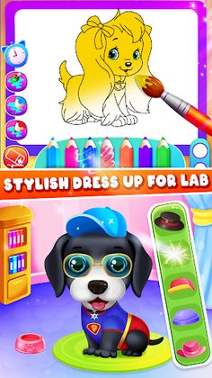 Puppy pet care salon game - Screenshot 2