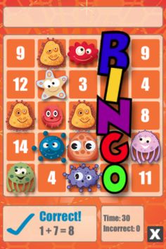 Math Bingo - Screenshot 1