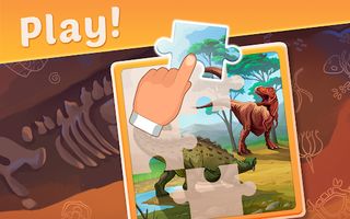 Dino puzzles for kids - Screenshot 1