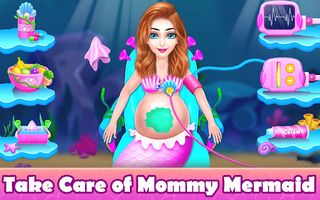 Mermaid Game: Newborn,Pregnant - Screenshot 2