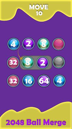 Ball Game : 2048 number puzzle - Screenshot 3