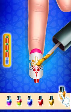 Nail Polish Game - Nail Art - Screenshot 4