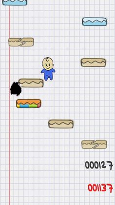 Doodle jump - baby jump - Screenshot 3