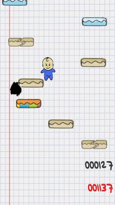 Doodle jump - baby jump - Screenshot 3