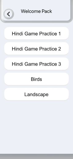 Hindi word puzzle game - Screenshot 1