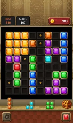 Block Quest : Jewel Puzzle - Screenshot 1