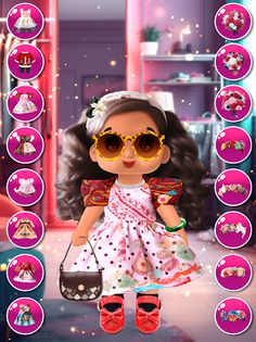 Shaam Doll Dress Up & Makeover - Screenshot 2