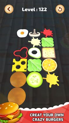 Serve Burger Puzzle Food Game - Screenshot 4
