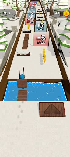 Wooden Bridge Run 3D - Screenshot 2