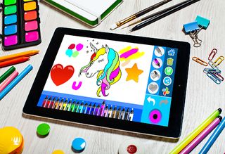 Unicorn Coloring Page. - Screenshot 1