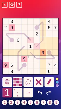 Thermo Sudoku - Screenshot 1