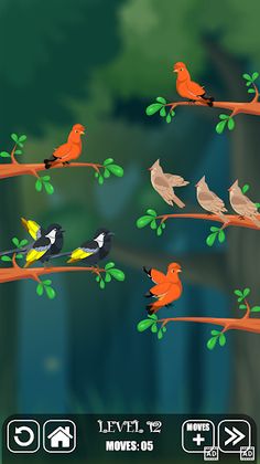 Bird Sorting Fun Puzzle Game - Screenshot 4