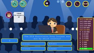 World Millionaire Quiz Game - Screenshot 1
