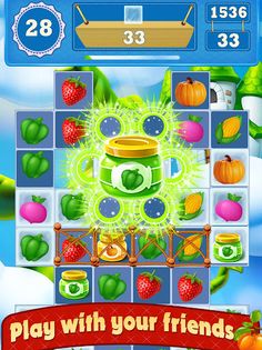 Fruits Garden Match 3 - Screenshot 4