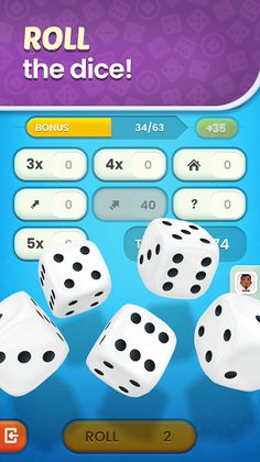 Golden Roll: The Yatzy Dice Ga - Screenshot 4