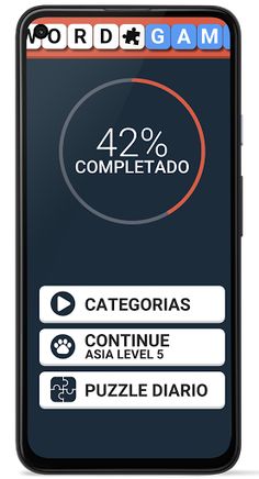 Juego de Palabras Bandas de Ro - Screenshot 1