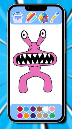 Rainbow Friends 2 Coloring - Screenshot 3