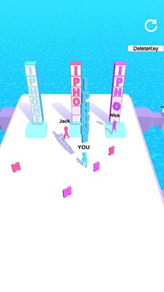 Word Race 3D - Screenshot 2