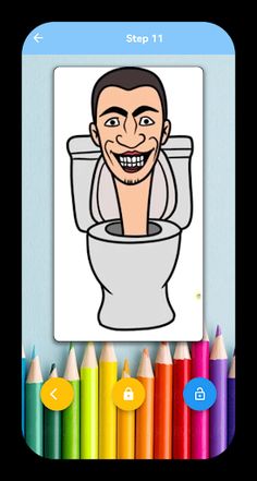 Skibidi Toilet Coloring Books - Screenshot 2