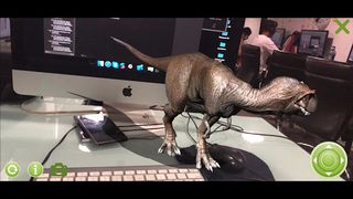 AR Dino ARCore - Screenshot 2