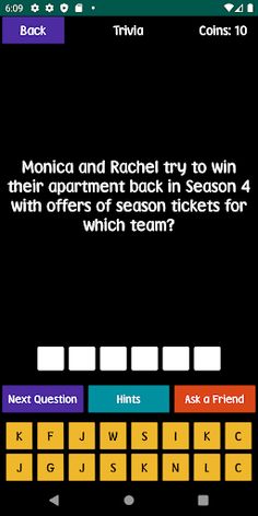 Quiz About Friends - Screenshot 2