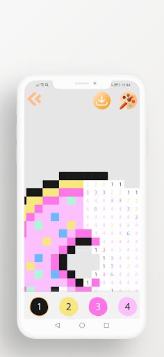 Coloring by numbers - Screenshot 3