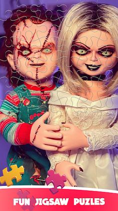 Scary Chucky Jigsaw Puzzle App - Screenshot 4