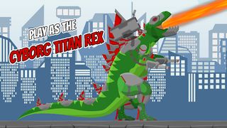 Cyborg Titan Rex: City Rampage - Screenshot 1