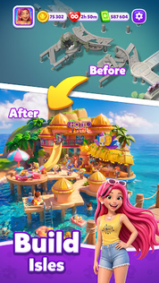 Pop Island: Match & Build - Screenshot 3