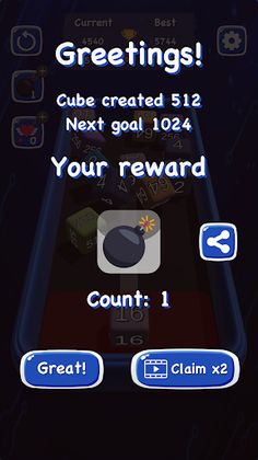 Infinite Merge: 2048 3D Puzzle - Screenshot 3