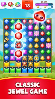 Jewel Crush Legend - Match 3 P - Screenshot 2