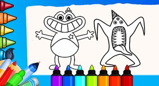 Monster of Banban 4 Coloring - Screenshot 1