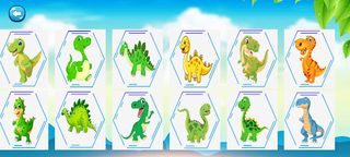 Coloring Dinosaurus game - Screenshot 1