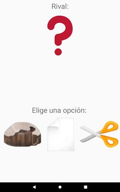 Piedra Papel y Tijeras - Screenshot 2