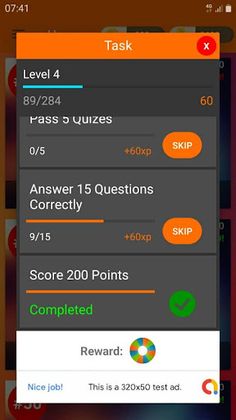 Gquiz - Screenshot 3