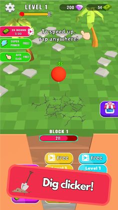 Ball Jump Digger 3D - Screenshot 1