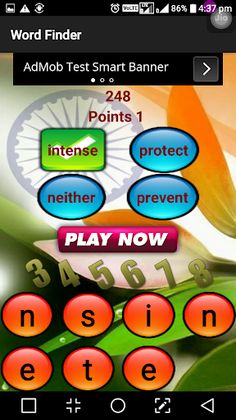 Word Finder Game - Screenshot 1