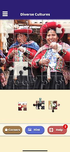 Diverse Cultures Puzzle - Screenshot 3