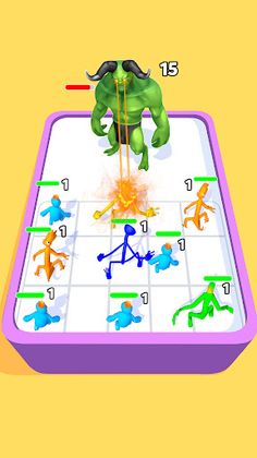 Merge Rainbow 3D Friends - Screenshot 2